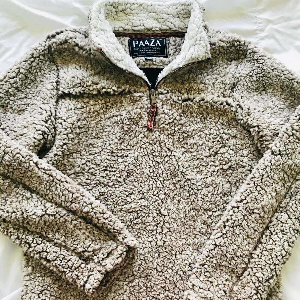 Polyester Quarter Zip Pullover - Soft As It Looks!